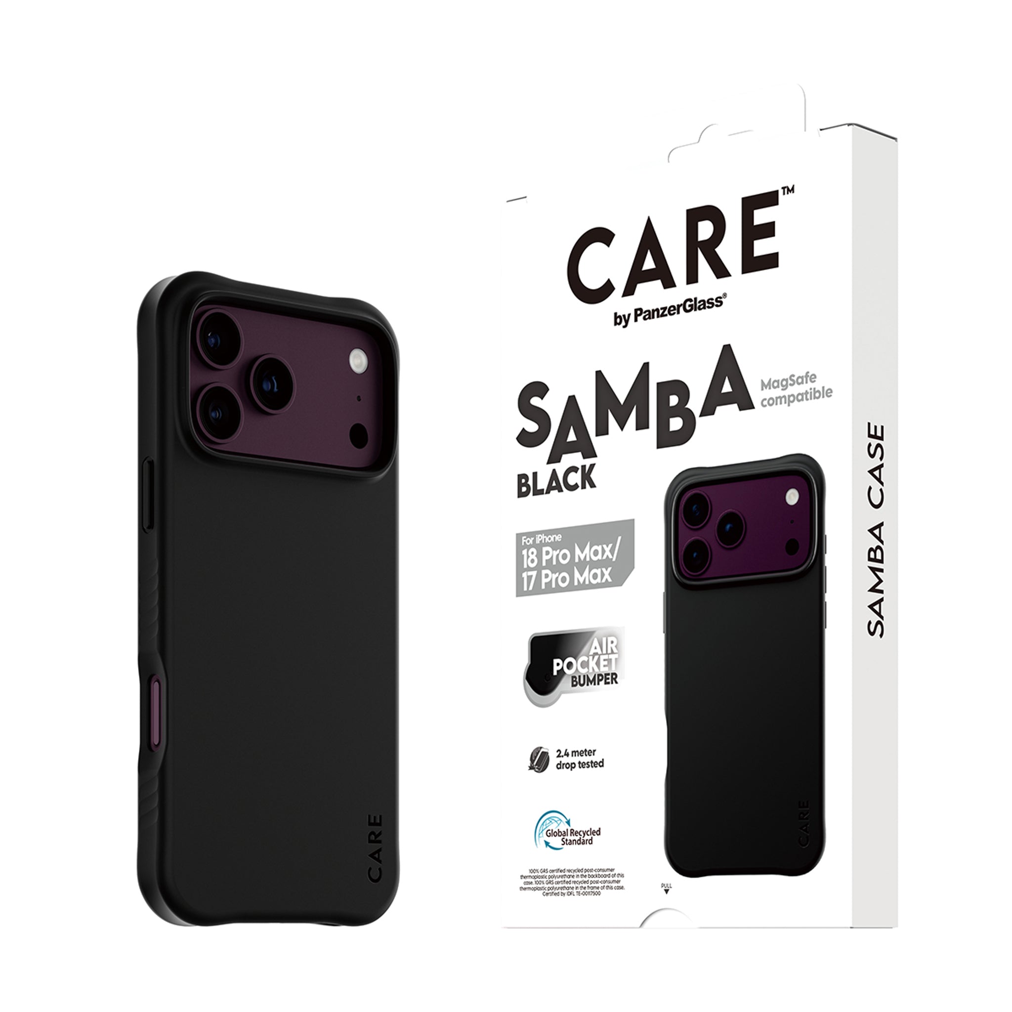 CARE™ by PanzerGlass® Samba Case Sort m. MagSafe iPhone 18 Pro Max | 17 Pro Max